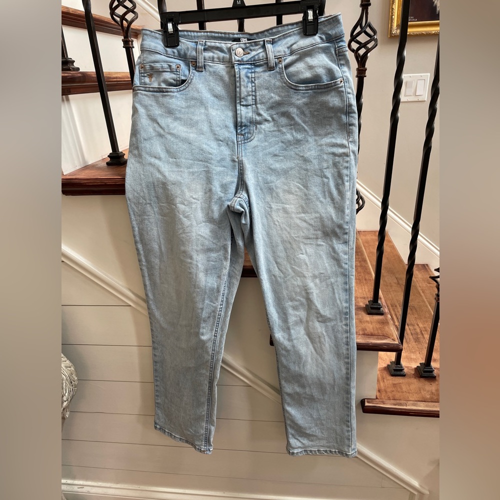 Frye Light Wash Straight Leg Women's Jeans